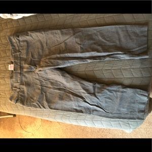 Grey Cropped Trouser